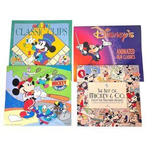 4 Vintage Disney Mickey Mouse Wall Calendars 1995 1996 1997 1998 Unused Large